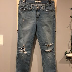 711 levi’s skinny jeans. Rugged style. Size US womens 29. barley worn.